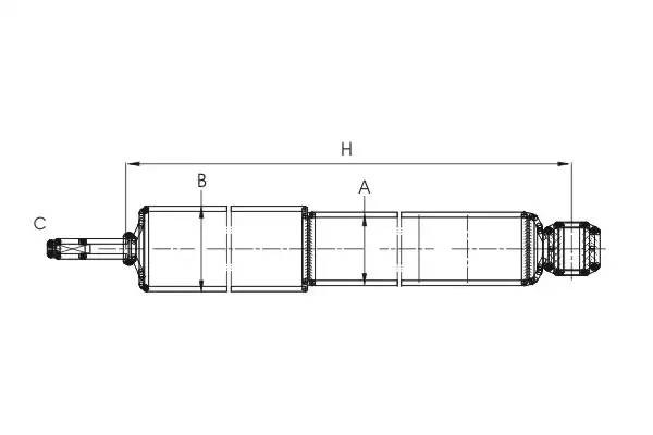 Амортизатор Z 2976 SCT