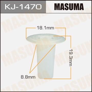Клипса крепежная KJ1470 MASUMA
