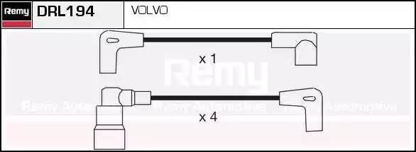 Ккомплект проводов зажигания DRL194 DELCO REMY