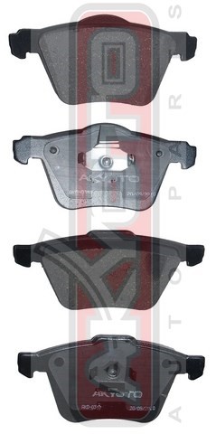 Колодки тормозные дисковые AKD-0357 AKYOTO