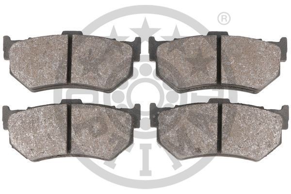 Комплект тормозных колодок, диско 9529 OPTIMAL