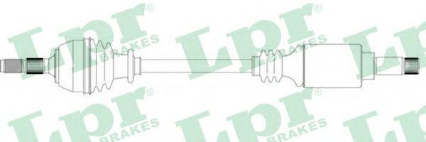 Приводной вал DS16108 LPR