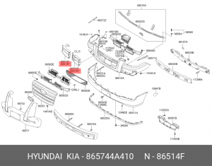 Деталь 865744A410 HYUNDAI KIA