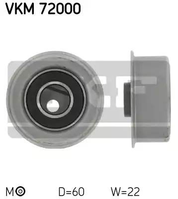 Натяжной ролик, ремень ГРМ VKM72000 SKF