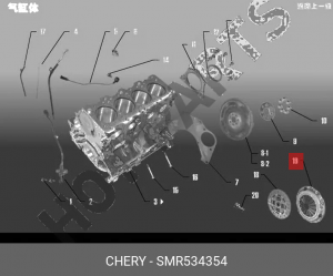 Деталь SMR534354 CHERY