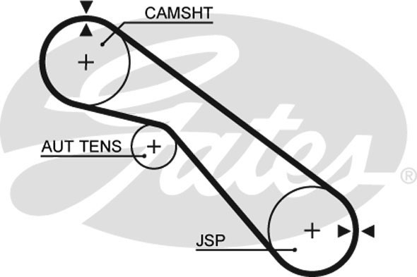 Ремень ГРМ 5405XS GATES