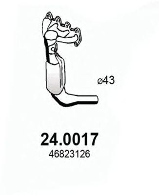 Катализатор 240017 ASSO