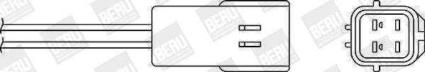 Лямбда-зонд OZH049 BERU