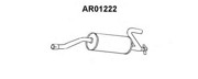 Глушитель выхлопных газов конечный AR01222 VENEPORTE