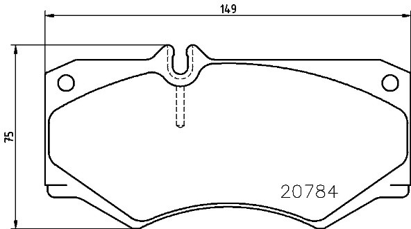 Комплект тормозных колодок, диско P50003 BREMBO