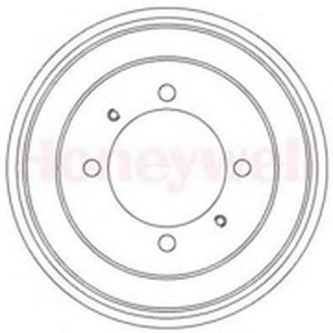 Тормозной барабан 329275B BENDIX JURID