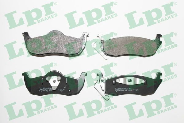Колодки тормозные дисковые 05P1405 LPR