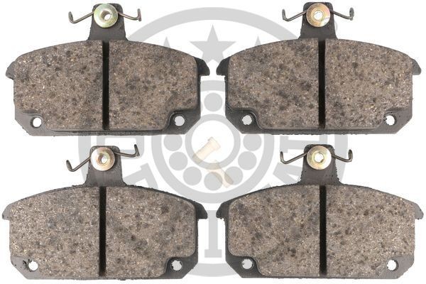 Комплект тормозных колодок, диско 9207 OPTIMAL
