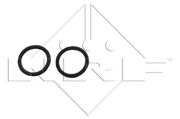 Радиатор, охлаждение двигател 53425 NRF