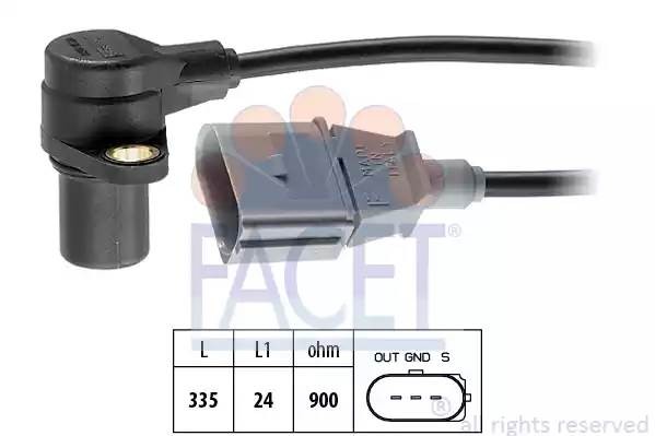 Датчик импульсов; Датчик импульсов, маховик 9.0398 FACET