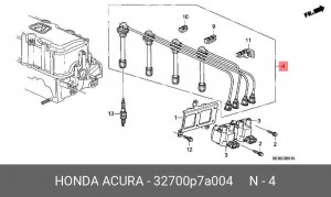 Деталь 32700P7A004 HONDA