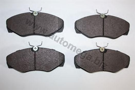Колодки тормозные дисковые 3016050198 AUTOMEGA
