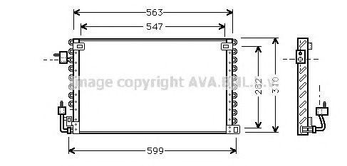 Конденсатор, кондиционер PE5180 AVA