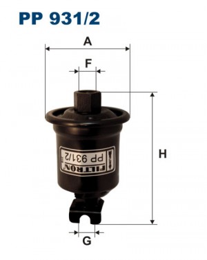 Фильтр топливный PP9312 FILTRON