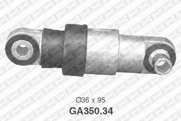 Натяжной ролик, поликлиновой  ремень GA350.34 NTN SNR