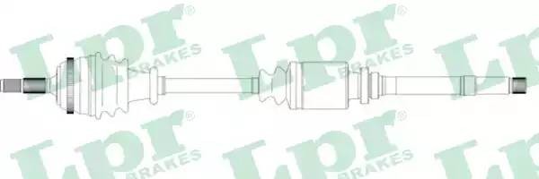 Приводной вал DS16182 LPR