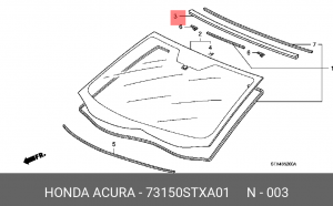 Деталь 73150STXA01 HONDA