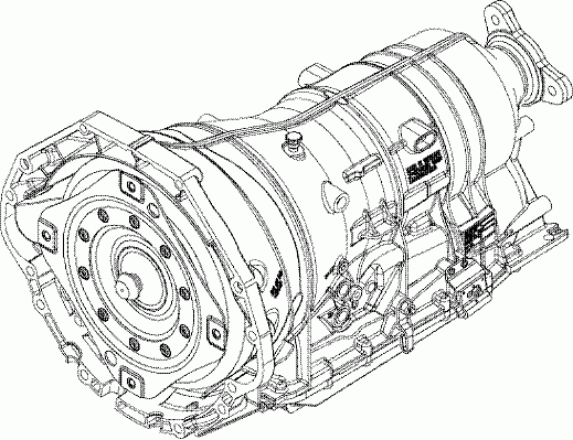 Автоматическая коробка передач 1068.012.107 ZF