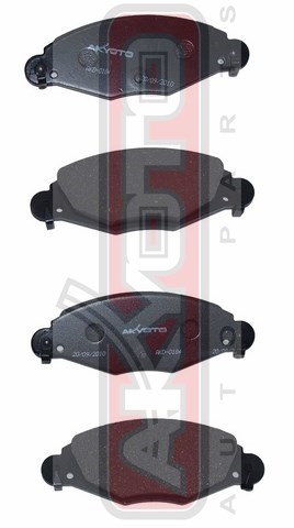 Колодки тормозные дисковые AKD-0184 AKYOTO