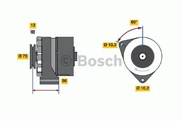 Генератор 0120489035 BOSCH
