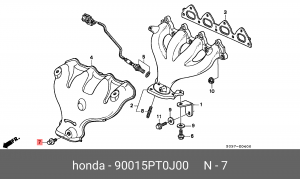 Болт крепления 90015PT0J00 HONDA