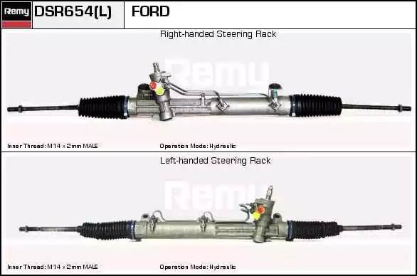 Рулевой механизм DSR654L DELCO REMY