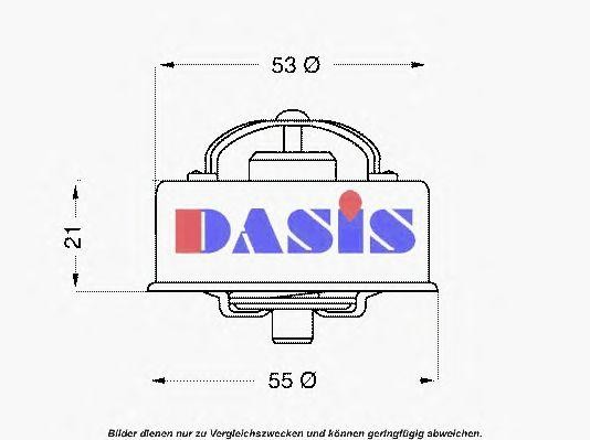 Термостат, охлаждающая жидкость 751788N AKS DASIS