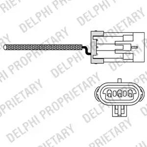 Лямбда-зонд ES1098812B1 DELPHI