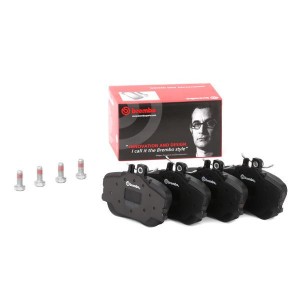 Комплект тормозных колодок, диско P06017 BREMBO