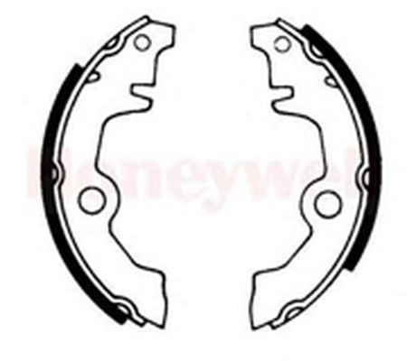Комплект тормозных колодок 361075B BENDIX JURID