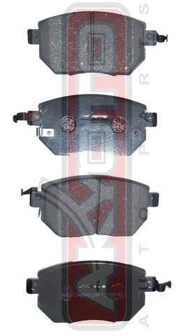 Колодки тормозные дисковые AKD-CA093 AKYOTO