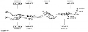 Катализатор 099348 BOSAL