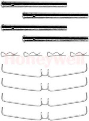 Комплектующие, колодки дискового тормоза 792087B BENDIX JURID