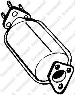 Катализатор 099-261 BOSAL