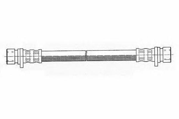 Тормозной шланг FHY2409 FERODO