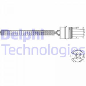 Лямбда-зонд ES11060-12B1 DELPHI