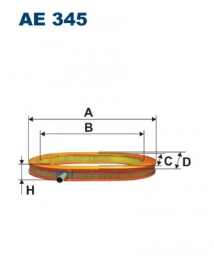 Фильтр воздушный AE345 FILTRON