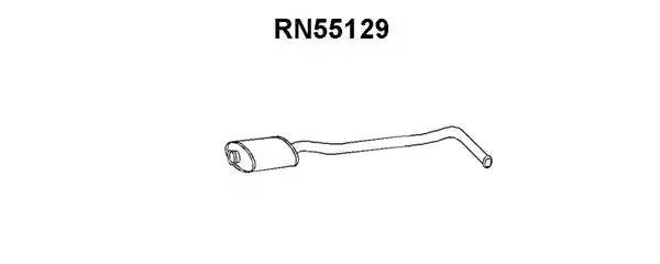 Предглушитель выхлопных газов RN55129 VENEPORTE