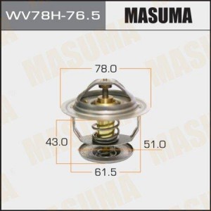Термостат системы охлаждения WV78H-76.5 MASUMA