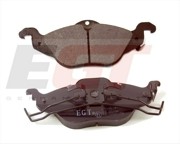 Колодки тормозные дисковые 321538EGT EGT