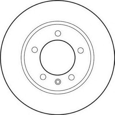 Тормозной диск 562164B BENDIX JURID
