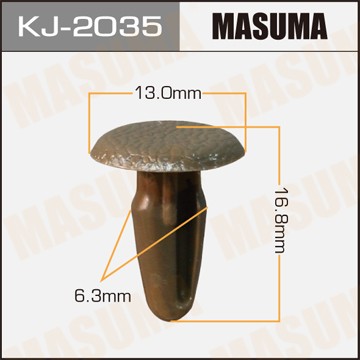 Клипса крепежная KJ2035 MASUMA