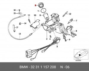 Антенна 32311157208 BMW