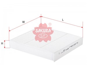 Фильтр салона CA1605 SAKURA