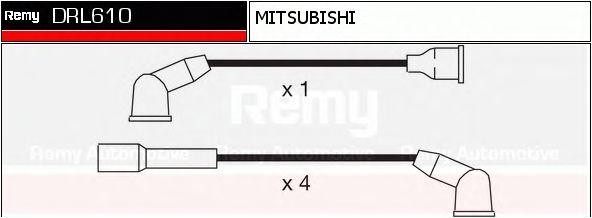 Ккомплект проводов зажигания DRL610 DELCO REMY